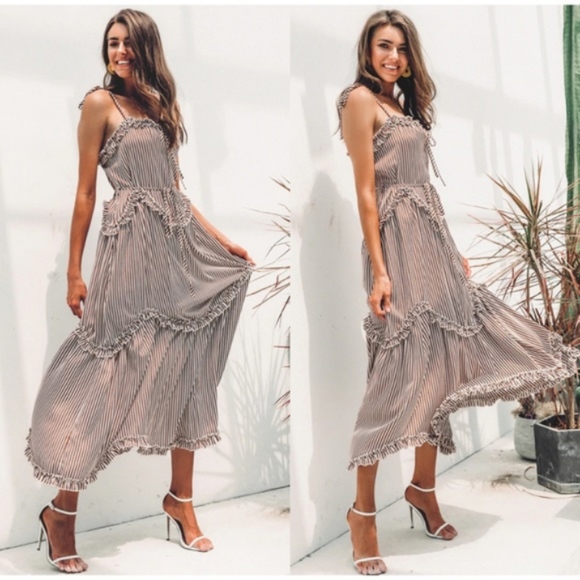 AVERY Striped Maxi - Picture 4 of 4